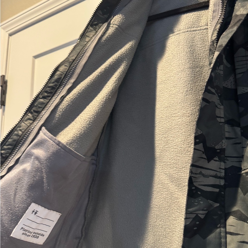 Columbia Youth Boys Camouflage Fleece Interchange Jacket - Picture 4 of 11